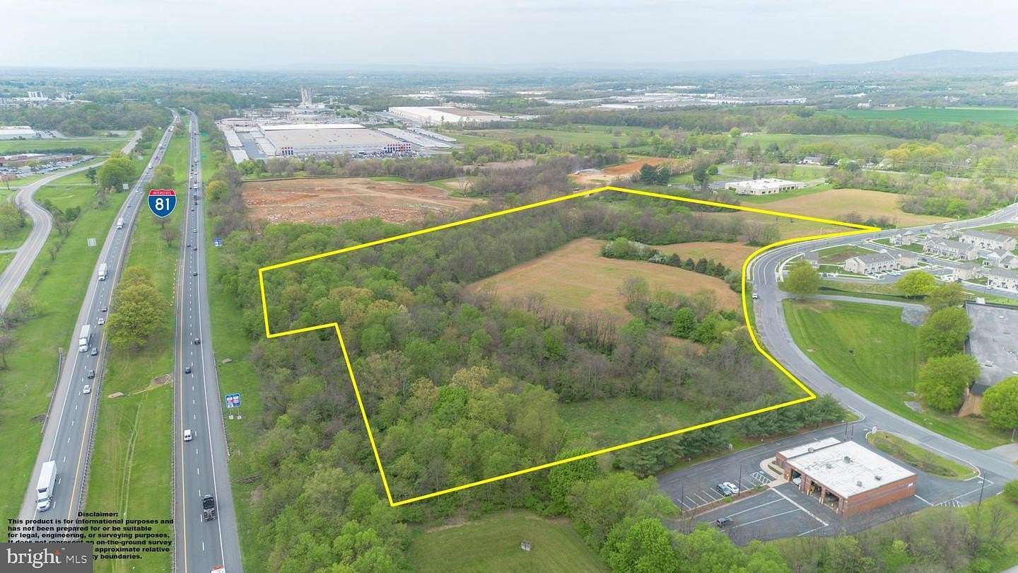 22 Acres of Mixed-Use Land for Sale in Hagerstown, Maryland