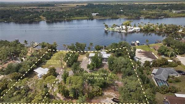 1.57 Acres of Residential Land with Home for Sale in Fort Myers, Florida