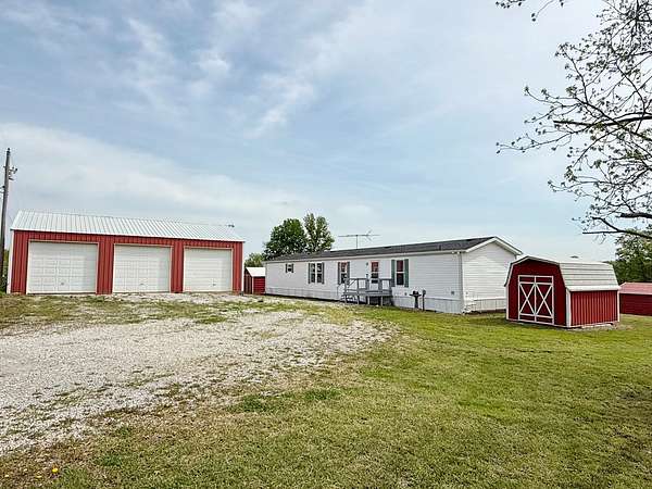3 Acres of Residential Land with Home for Sale in Stockton, Missouri