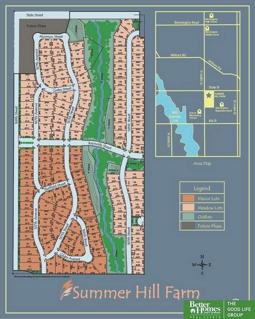 0.28 Acres of Residential Land for Sale in Bennington, Nebraska