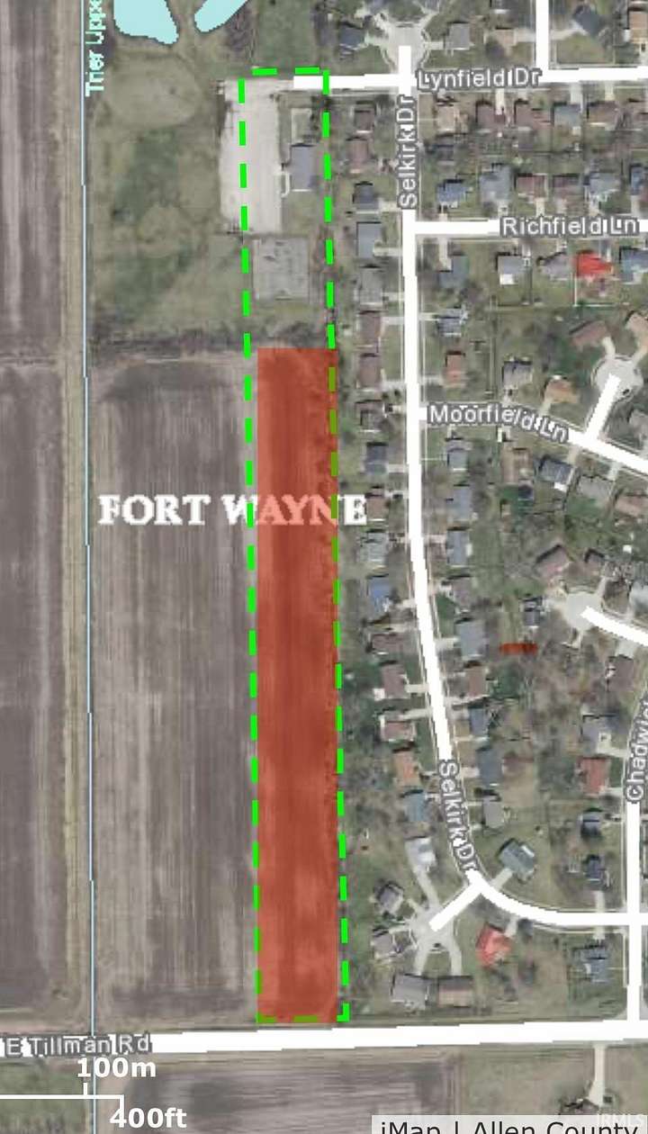 5 Acres of Land for Sale in Fort Wayne, Indiana