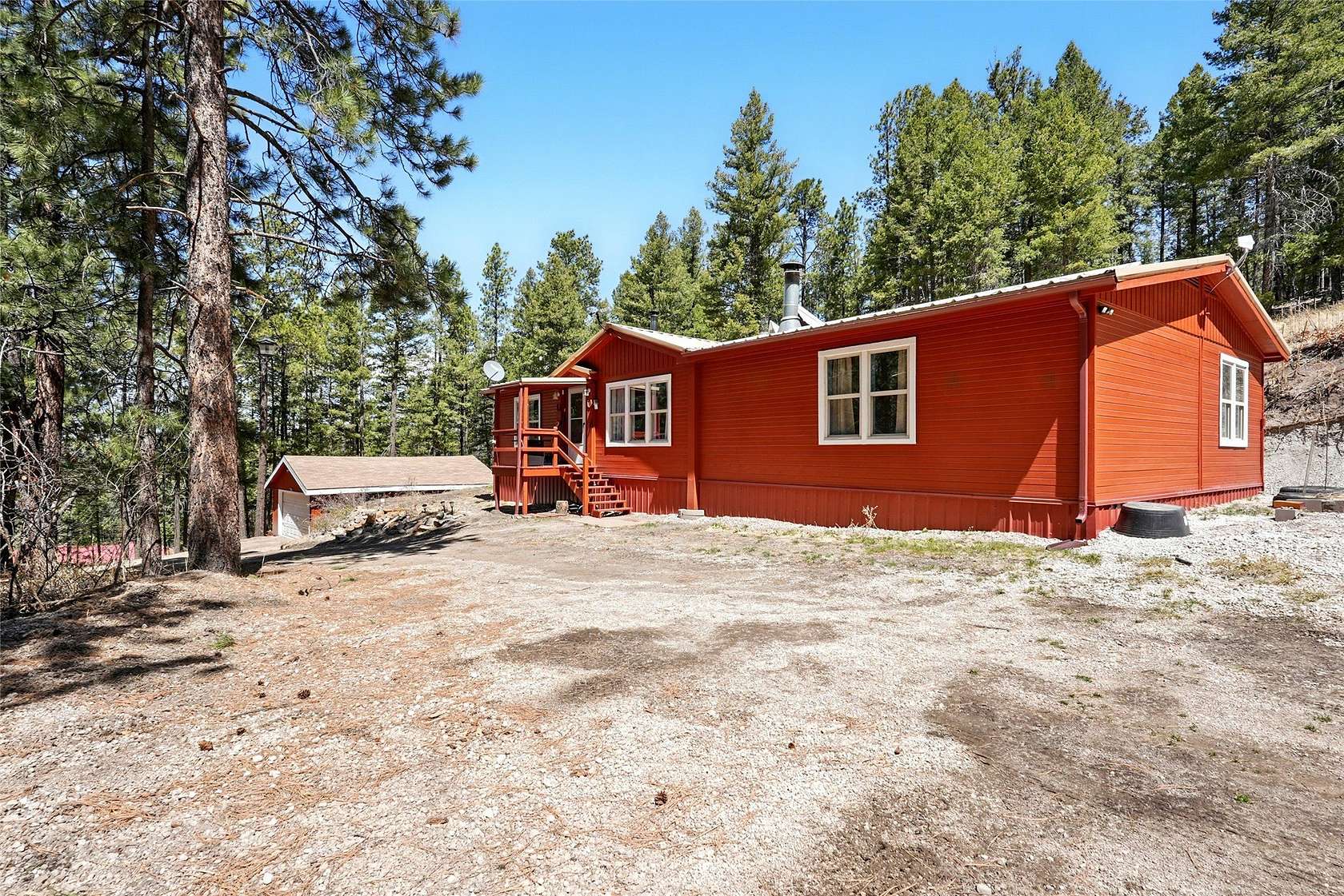 2.43 Acres of Residential Land with Home for Sale in Jemez Springs, New Mexico