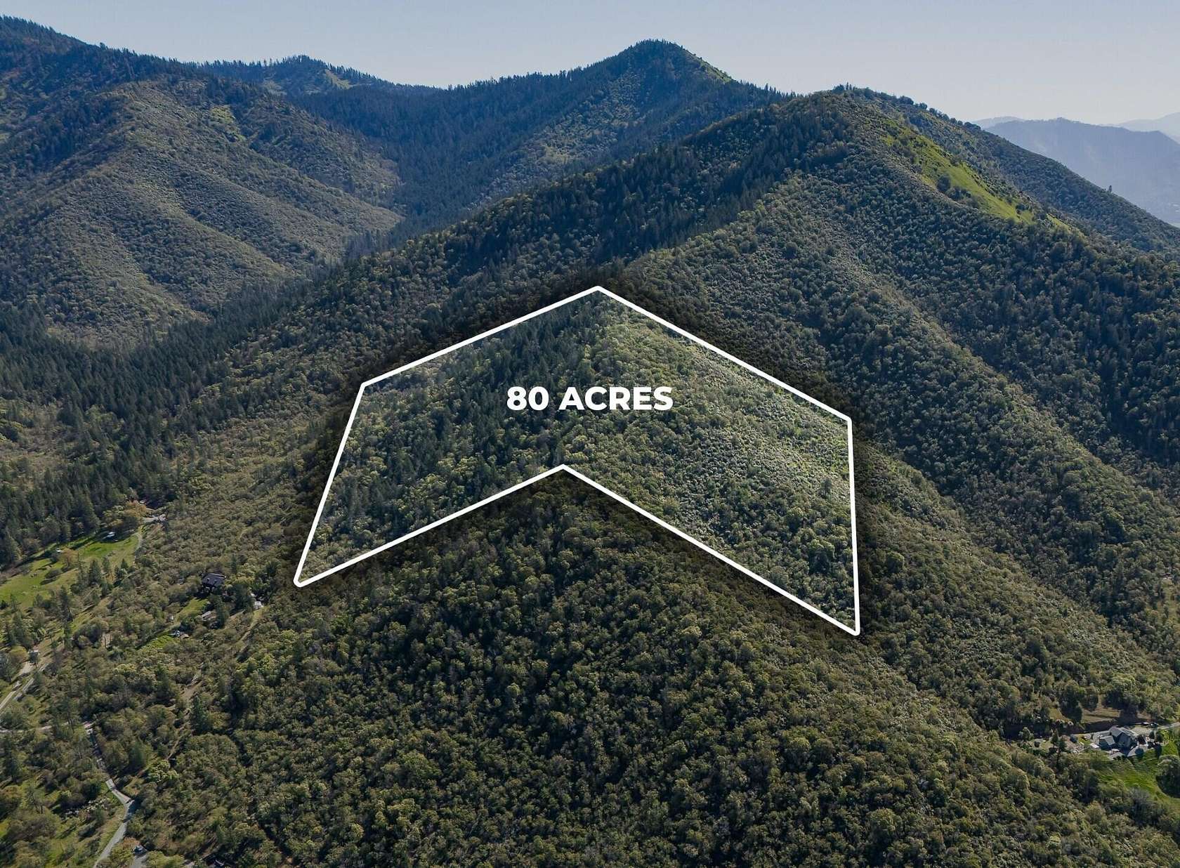 80 Acres of Recreational Land for Sale in Applegate, Oregon