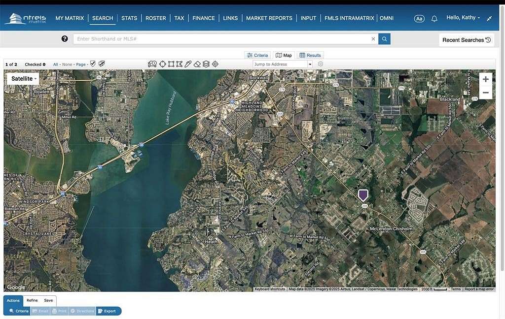 6.2 Acres of Land for Sale in McLendon-Chisholm, Texas