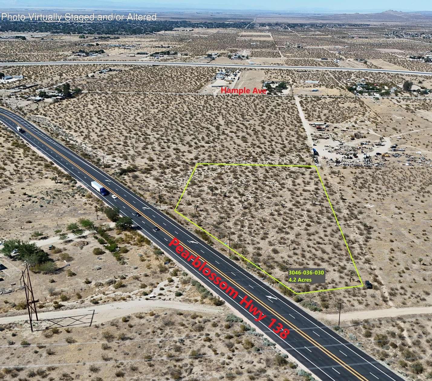 4.26 Acres of Land for Sale in Littlerock, California