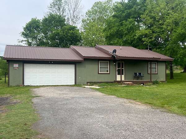 2 Acres of Residential Land with Home for Sale in Mansfield, Arkansas