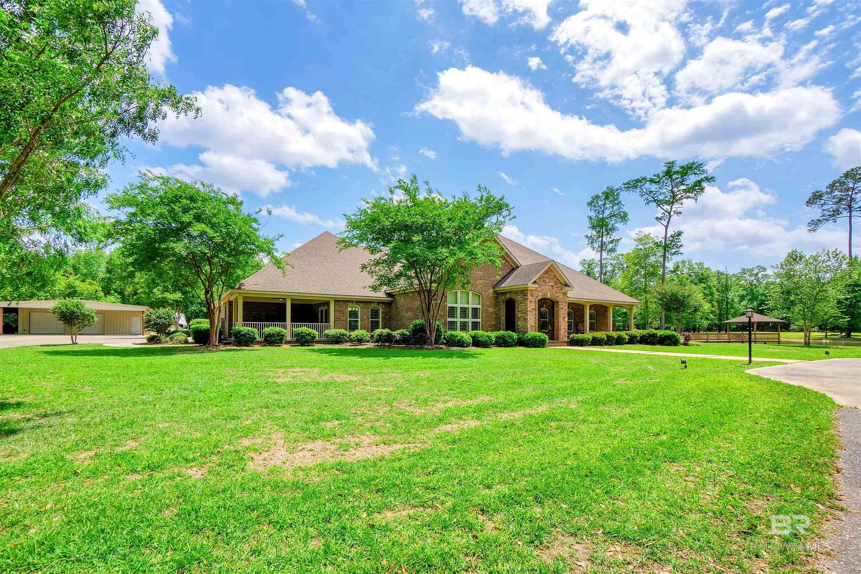 6.6 Acres of Residential Land with Home for Sale in Atmore, Alabama
