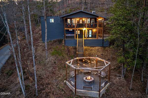 2.25 Acres of Residential Land with Home for Sale in Sevierville, Tennessee