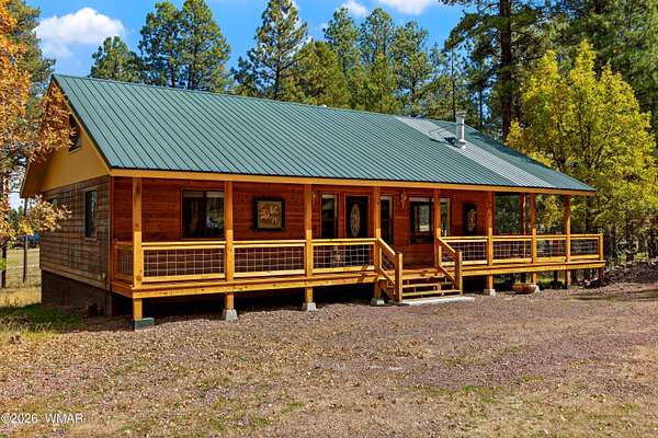 7.22 Acres of Land with Home for Sale in Alpine, Arizona