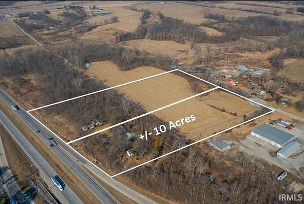 10 Acres of Commercial Land for Sale in Richmond, Indiana