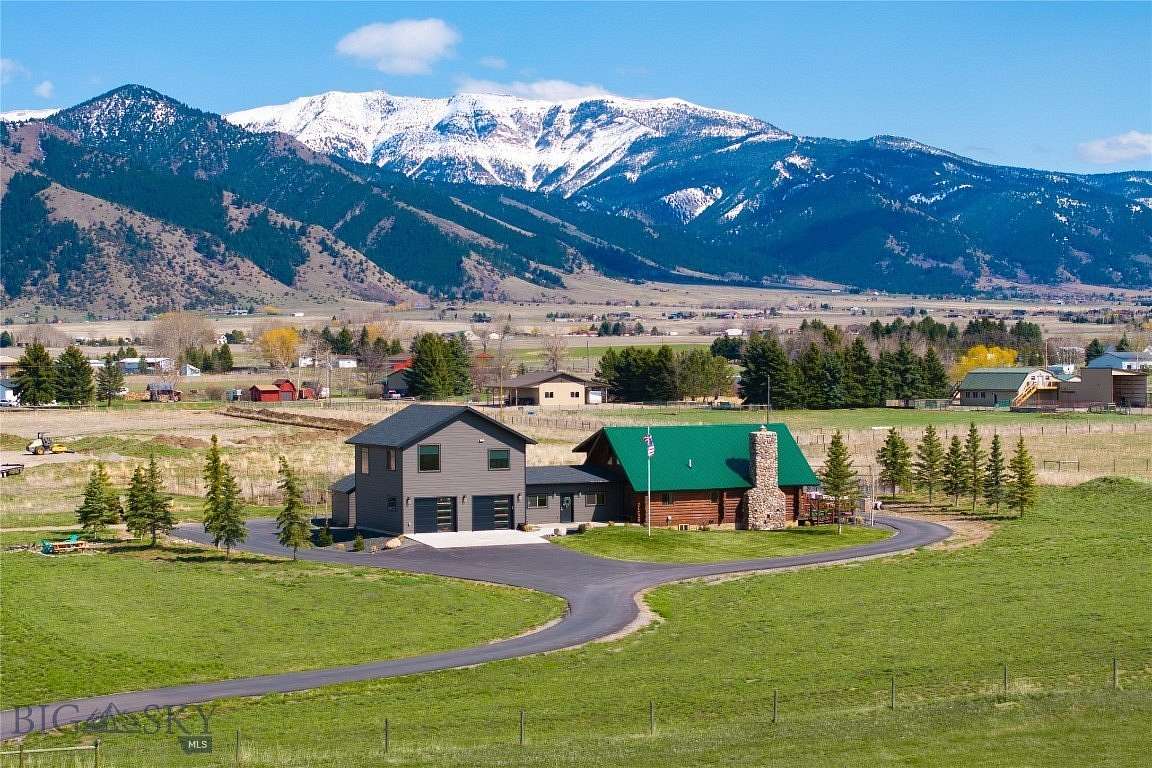5 Acres of Residential Land with Home for Sale in Belgrade, Montana