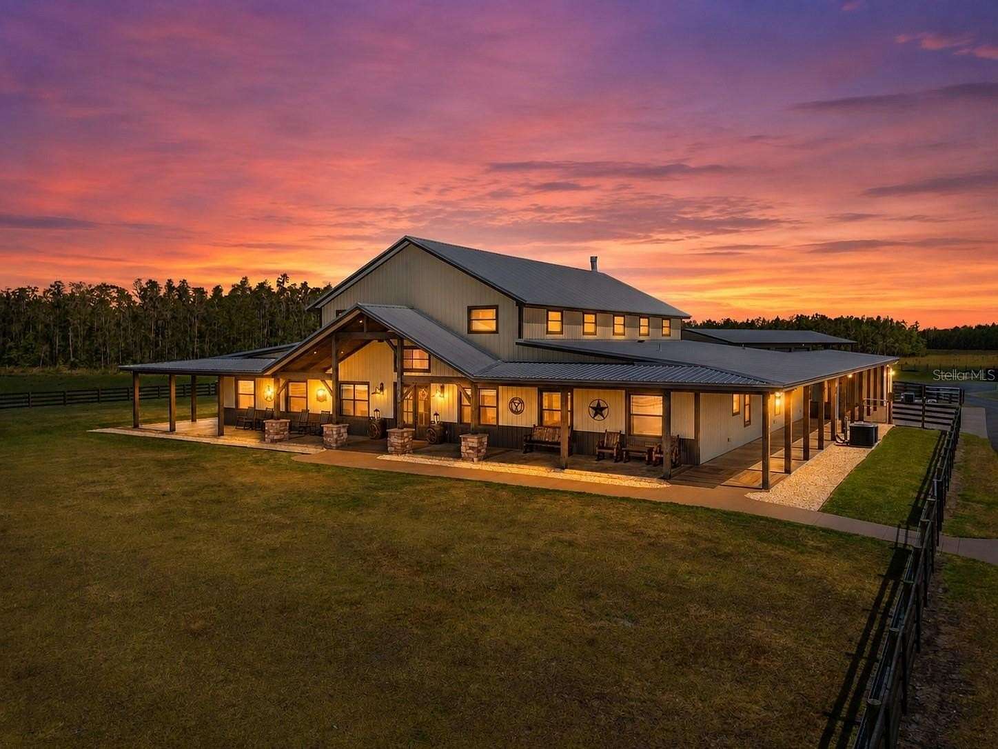 104 Acres of Agricultural Land with Home for Sale in Lakeland, Florida