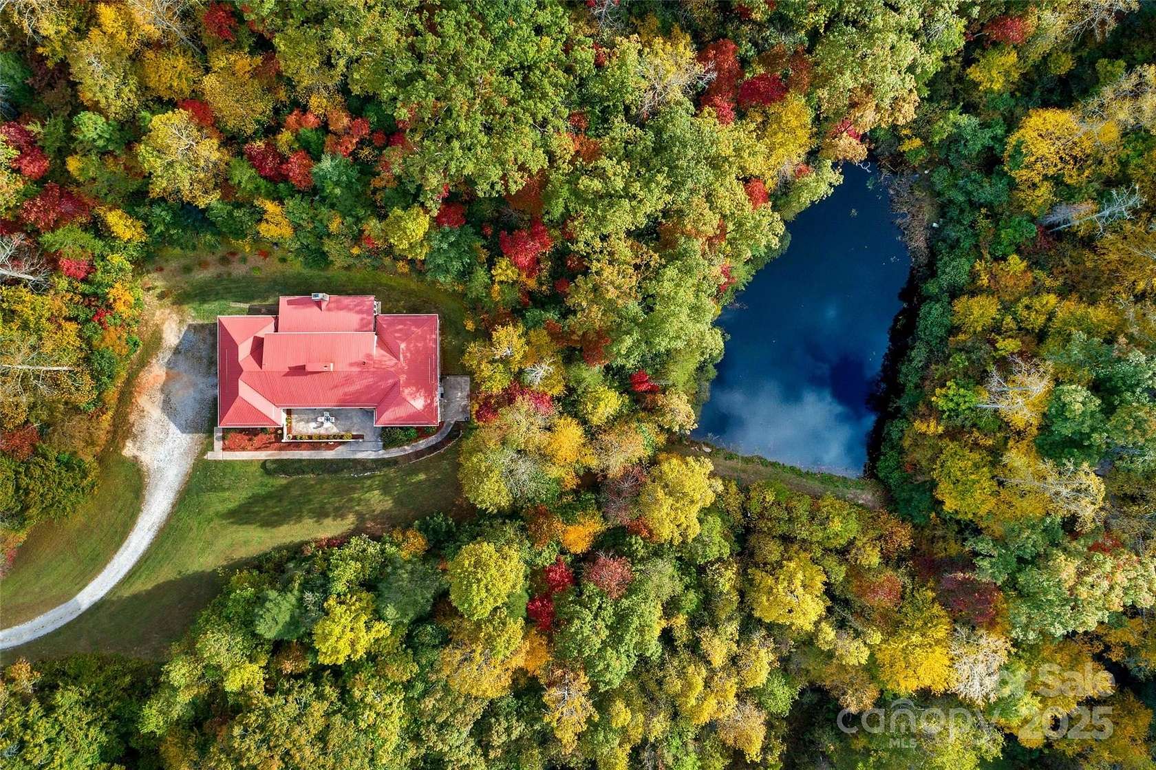 36 Acres of Agricultural Land with Home for Sale in Old Fort, North Carolina