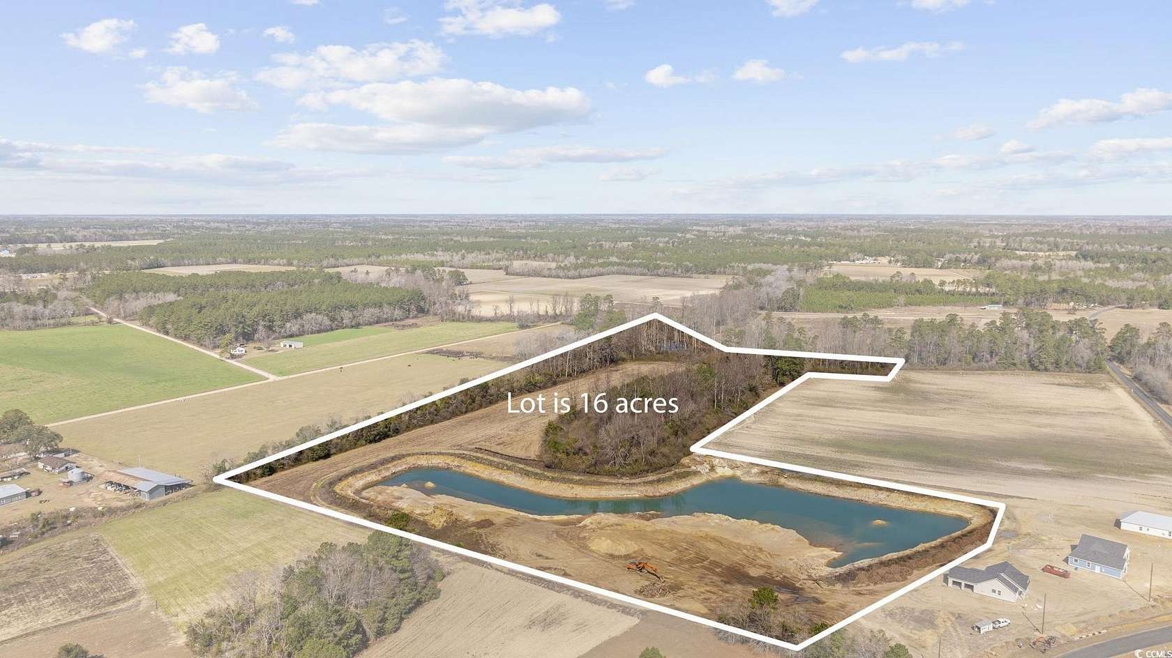 16.7 Acres of Recreational & Residential Land for Sale in Loris, South Carolina