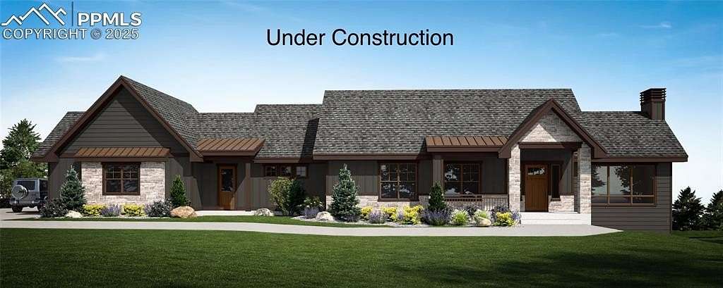 5.33 Acres of Land with Home for Sale in Colorado Springs, Colorado