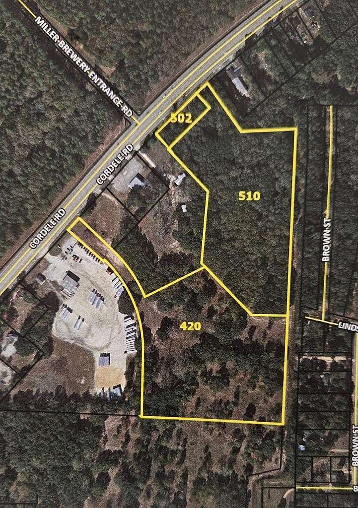 24.3 Acres of Commercial Land for Sale in Albany, Georgia