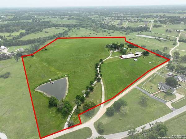 40 Acres of Recreational Land with Home for Sale in Brenham, Texas