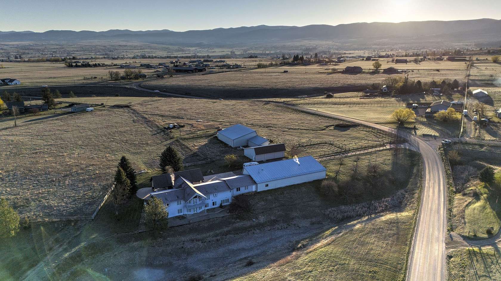 14 Acres of Land with Home for Sale in Stevensville, Montana