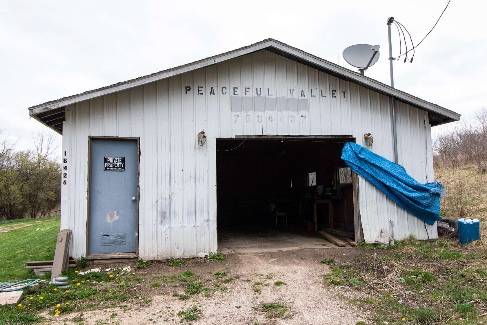 8.25 Acres of Residential Land with Home for Sale in Le Roy, Michigan