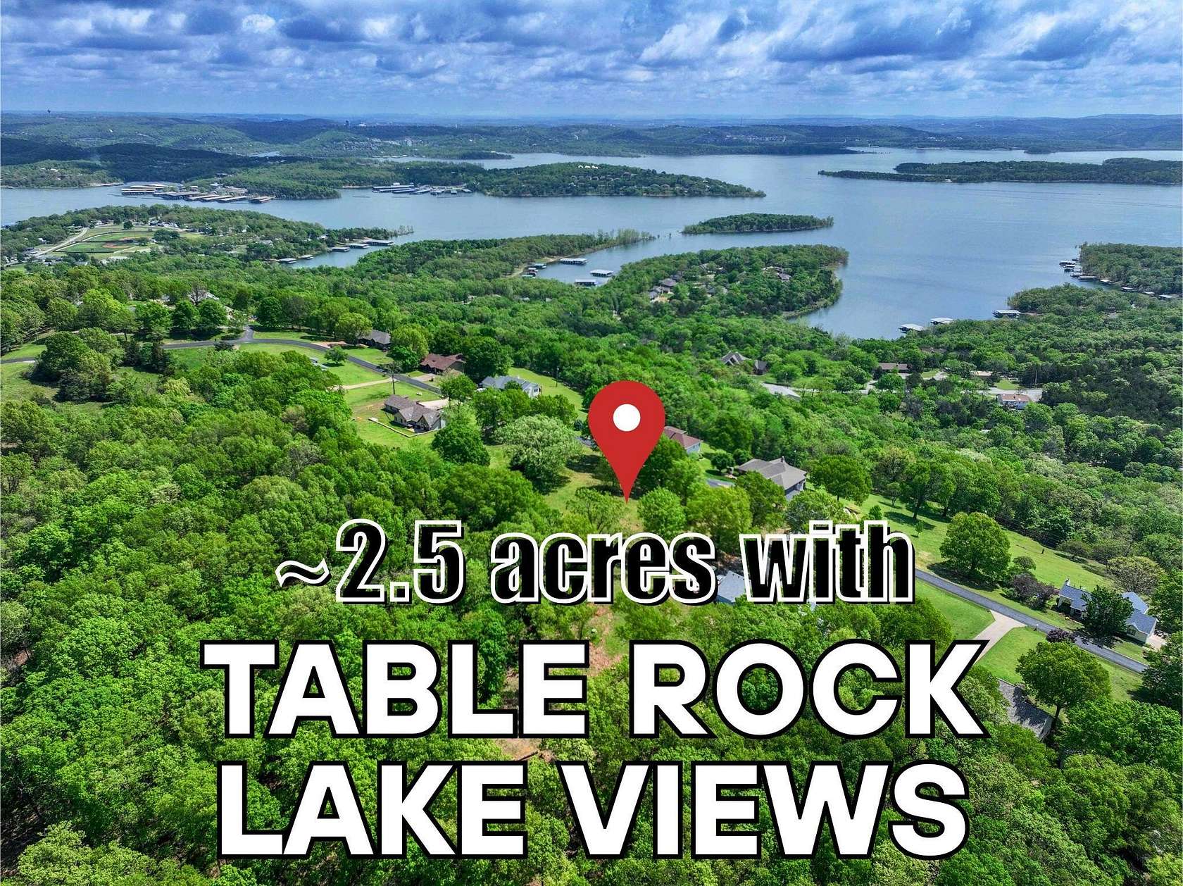 2.49 Acres of Residential Land for Sale in Branson West, Missouri