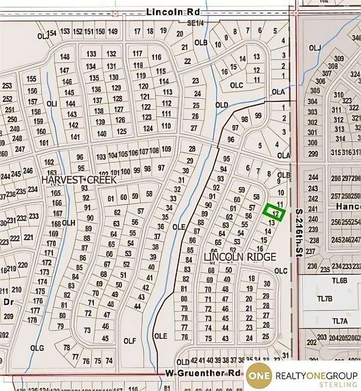 0.2 Acres of Residential Land for Sale in Gretna, Nebraska