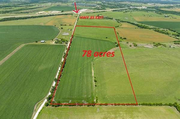 78 Acres of Land for Sale in Eddy, Texas