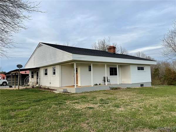 96.6 Acres of Agricultural Land with Home for Lease in Amelia Court House, Virginia