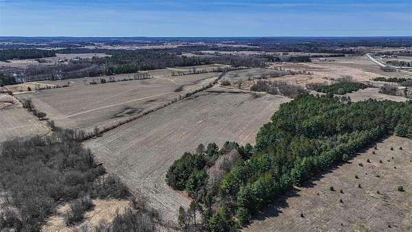 85 Acres of Agricultural Land for Sale in Waupaca, Wisconsin