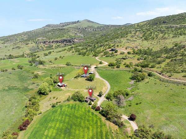 58.4 Acres of Agricultural Land with Home for Sale in Medford, Oregon