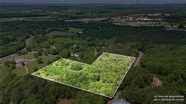 6.2 Acres of Residential Land for Sale in Clarksville, Arkansas