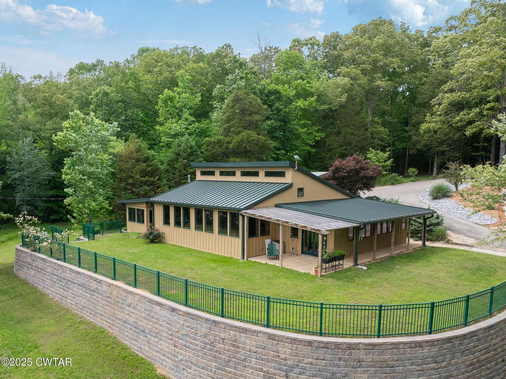 11.2 Acres of Recreational Land with Home for Sale in Cedar Grove, Tennessee