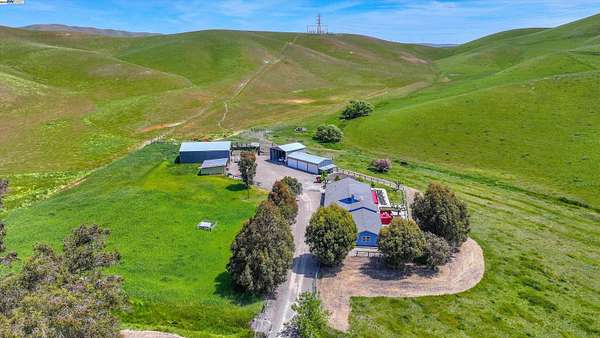 35 Acres of Agricultural Land with Home for Sale in Livermore, California