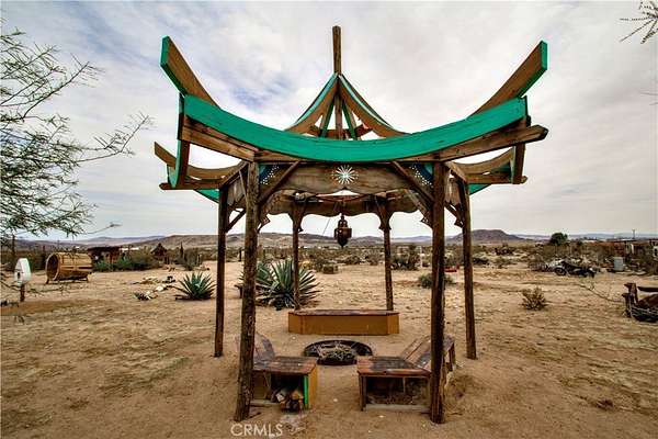 5 Acres of Residential Land with Home for Sale in Landers, California