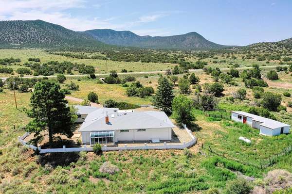 15 Acres of Land with Home for Sale in Golden, New Mexico