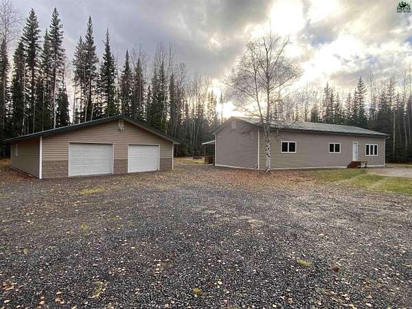 2.4 Acres of Residential Land with Home for Sale in North Pole, Alaska