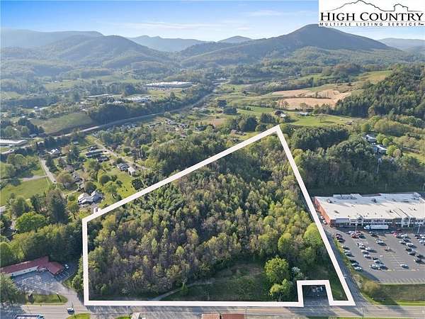 9.86 Acres of Commercial Land for Sale in West Jefferson, North Carolina