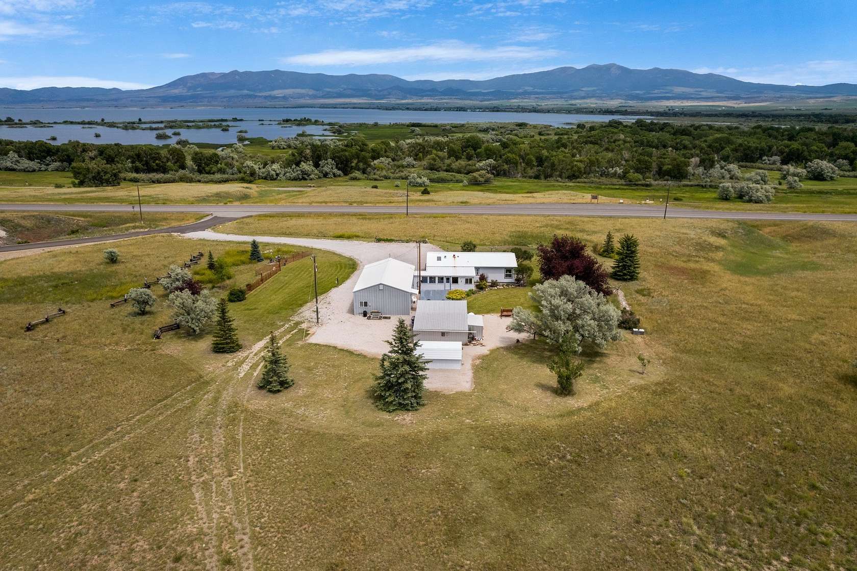 8 Acres of Residential Land with Home for Sale in Townsend, Montana
