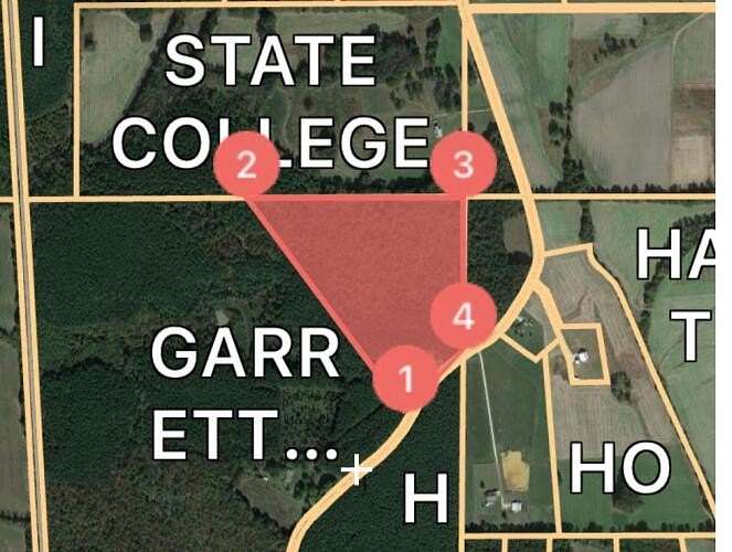 30 Acres of Land for Sale in Pontotoc, Mississippi