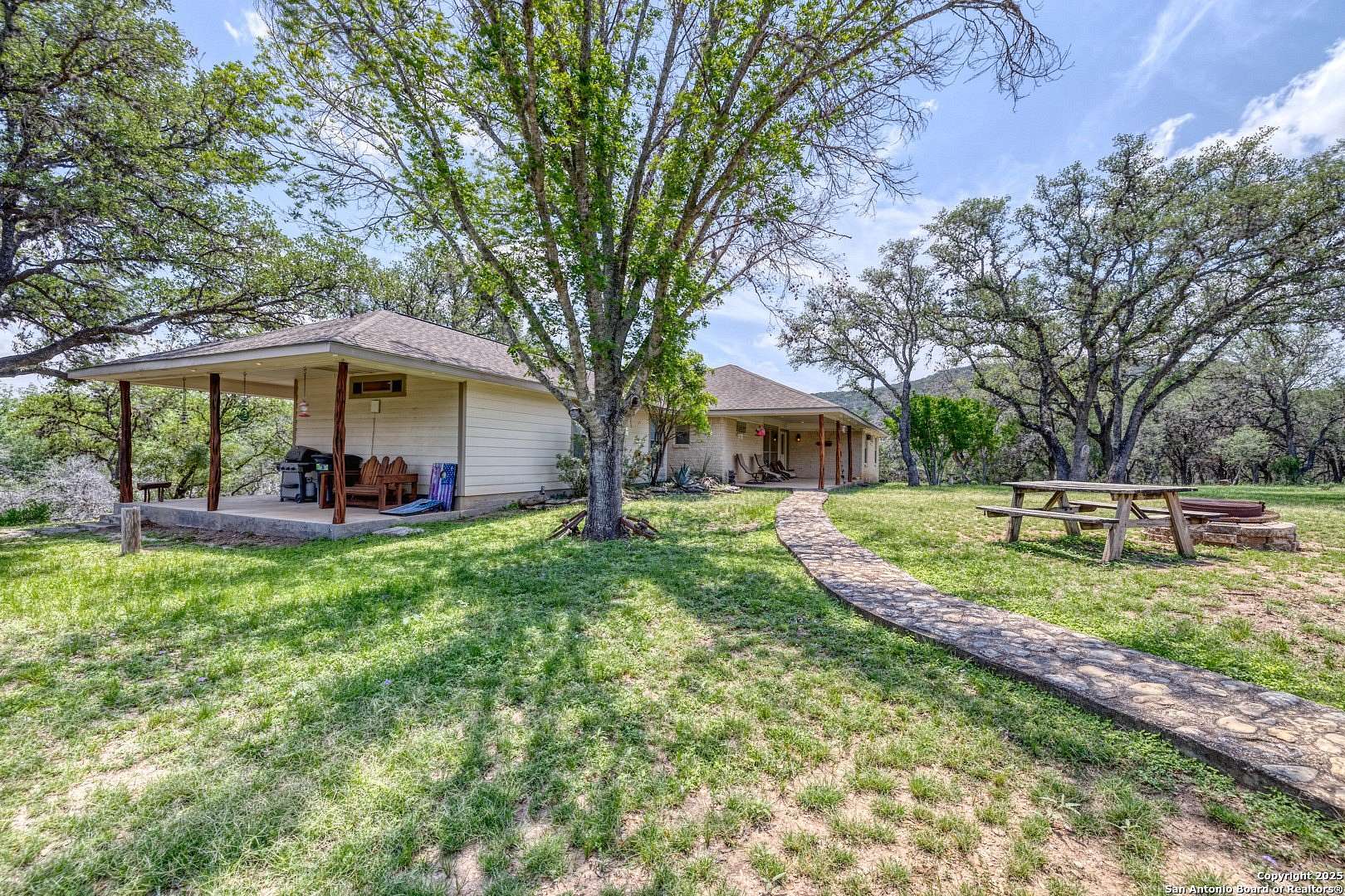 3.15 Acres of Residential Land with Home for Sale in Concan, Texas