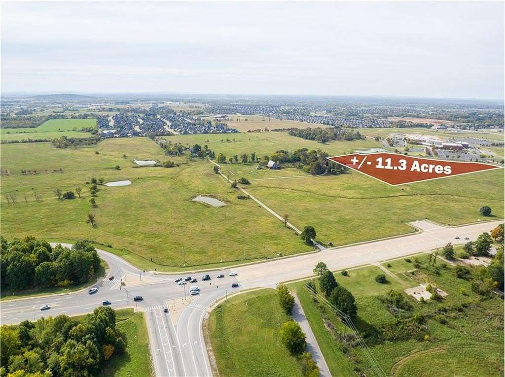 11.3 Acres of Mixed-Use Land for Sale in Rogers, Arkansas