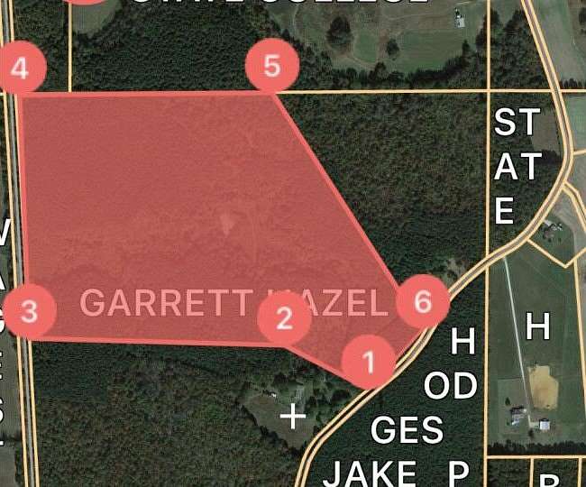 78 Acres of Land for Sale in Pontotoc, Mississippi