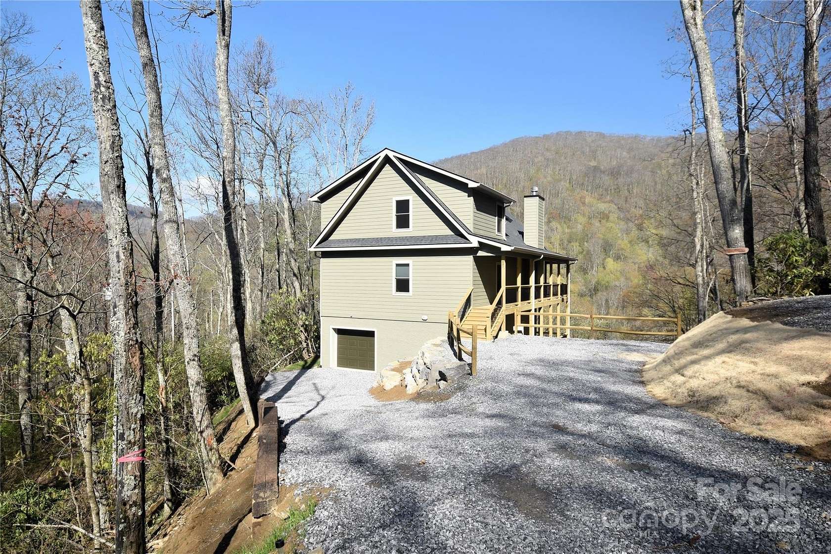 4.22 Acres of Residential Land with Home for Sale in Maggie Valley, North Carolina
