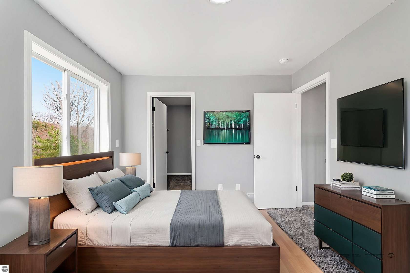 20 Acres of Land with Home for Sale in Interlochen, Michigan