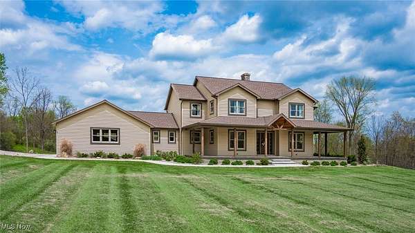 67 Acres of Recreational Land with Home for Sale in Blue Rock, Ohio