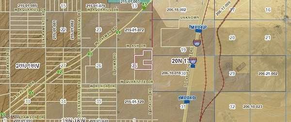 122 Acres of Agricultural Land for Sale in Golden Valley, Arizona