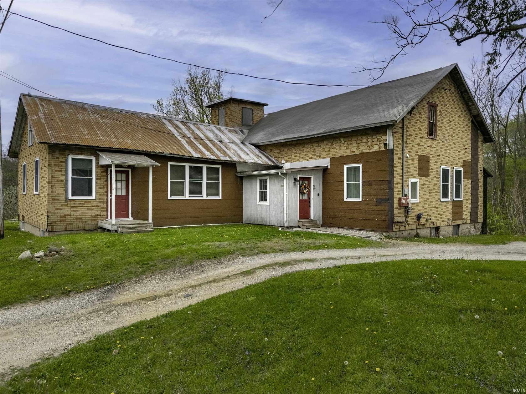 2.9 Acres of Residential Land with Home for Sale in Silver Lake, Indiana