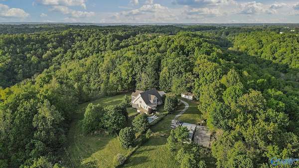 10.7 Acres of Land with Home for Sale in Elkmont, Alabama