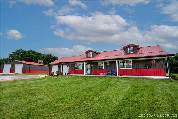 4.5 Acres of Residential Land with Home for Sale in Cole Camp, Missouri