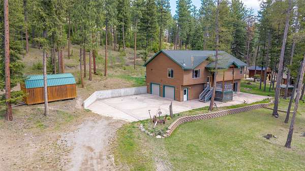 4.54 Acres of Residential Land with Home for Sale in Potomac, Montana