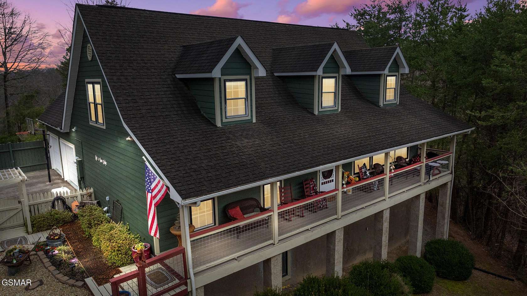 2 Acres of Residential Land with Home for Sale in Sevierville, Tennessee